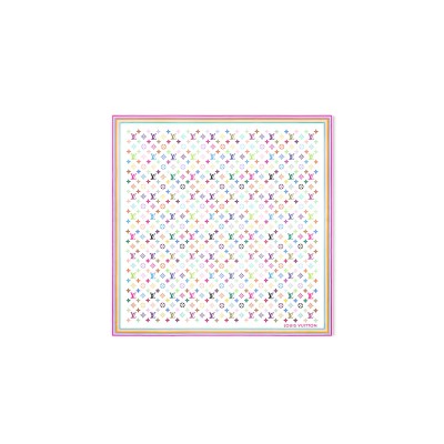LOUIS VUITTON MURAKAMI LV X TM MONOGRAM MULTICOLOR SQUARE 90 M94967 (90*90cm)